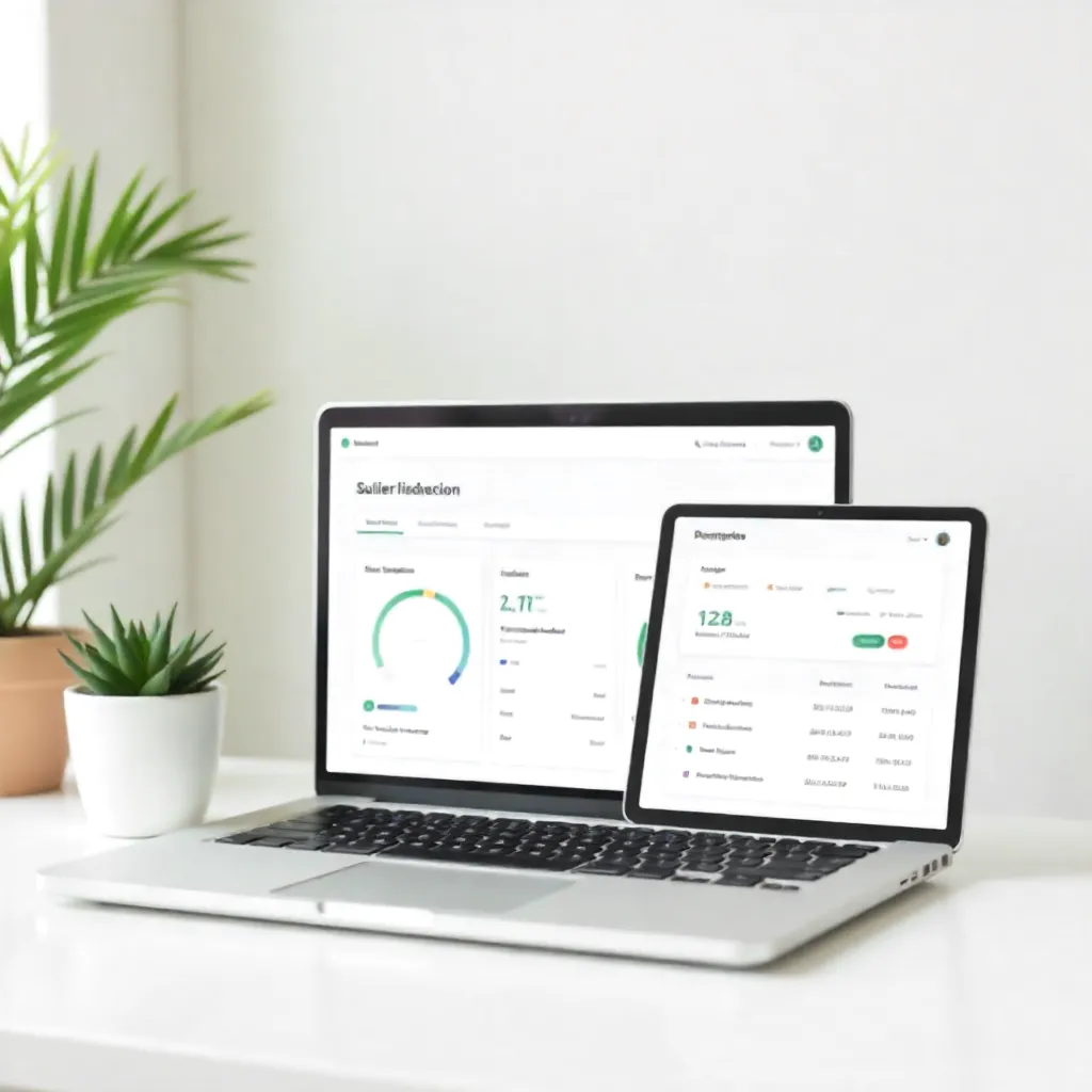 Mobile app interface