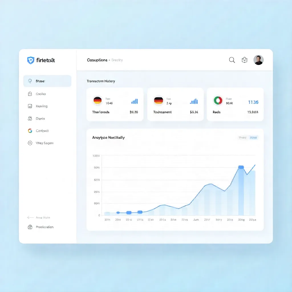 Mobile dashboard view